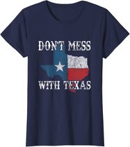 Don't Mess With Vintage Texas Longhorn Lone Star State T-Shirt