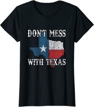 Don't Mess With Vintage Texas Longhorn Lone Star State T-Shirt