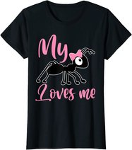 Ant Design My Aunt Loves me Family Gifts for Nephew & Niece T-Shirt