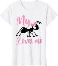 Ant Design My Aunt Loves me Family Gifts for Nephew & Niece T-Shirt