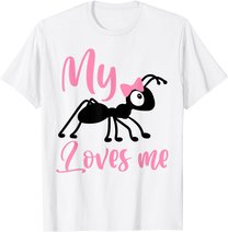 Ant Design My Aunt Loves me Family Gifts for Nephew & Niece T-Shirt