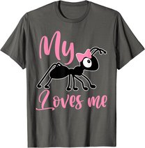 Ant Design My Aunt Loves me Family Gifts for Nephew & Niece T-Shirt