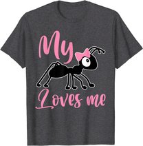 Ant Design My Aunt Loves me Family Gifts for Nephew & Niece T-Shirt