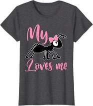 Ant Design My Aunt Loves me Family Gifts for Nephew & Niece T-Shirt