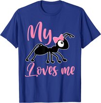 Ant Design My Aunt Loves me Family Gifts for Nephew & Niece T-Shirt