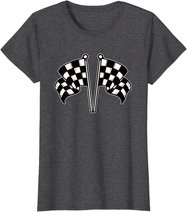 Car Racing Checkered Flag T-Shirt
