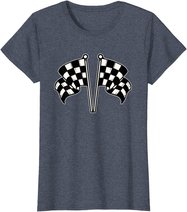 Car Racing Checkered Flag T-Shirt