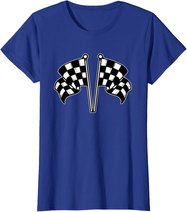 Car Racing Checkered Flag T-Shirt