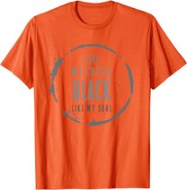 Coffee I Like My Coffee Black Like My Soul Coffee Lover T-Shirt