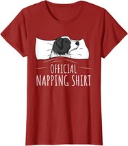 Sleeping Border Collie Official Napping T-Shirt