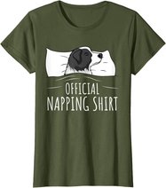 Sleeping Border Collie Official Napping T-Shirt