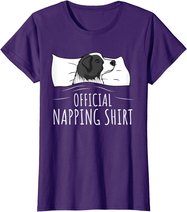 Sleeping Border Collie Official Napping T-Shirt