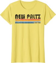 Vintage 1980s Style New Paltz New York T-Shirt