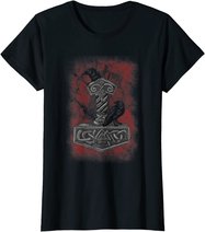 Thor Hammer Mjolnir - Huginn & Muninn - Norse Mythology T-Shirt