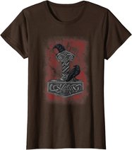 Thor Hammer Mjolnir - Huginn & Muninn - Norse Mythology T-Shirt