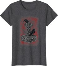 Thor Hammer Mjolnir - Huginn & Muninn - Norse Mythology T-Shirt