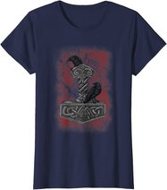 Thor Hammer Mjolnir - Huginn & Muninn - Norse Mythology T-Shirt