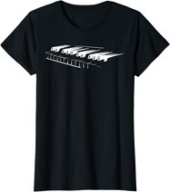 Piano Player Pianist Gift Musician Keyboard Keys Orchestra T-Shirt