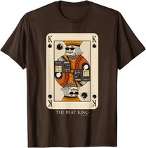 Mens Beatmaker King for Music Producer and Dj T-Shirt