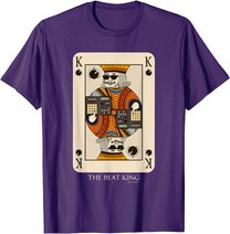 Mens Beatmaker King for Music Producer and Dj T-Shirt