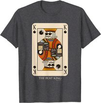 Mens Beatmaker King for Music Producer and Dj T-Shirt