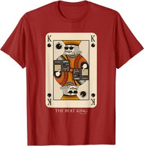 Mens Beatmaker King for Music Producer and Dj T-Shirt