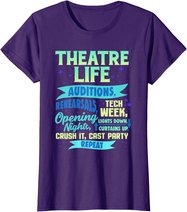 Theatre Nerd Actor Gift Shirt Funny Musical Theater Thespian T-Shirt