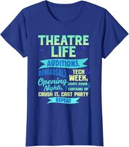 Theatre Nerd Actor Gift Shirt Funny Musical Theater Thespian T-Shirt