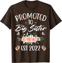 Promoted to Big Sister I am Going to be a Big Sister 2022 T-Shirt