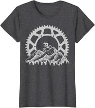 Mountain Biking Gear Retro Vintage MTB Bicycle Bike Rider T-Shirt