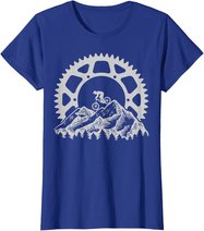 Mountain Biking Gear Retro Vintage MTB Bicycle Bike Rider T-Shirt