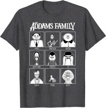 The Addams Family Yearbook T-Shirt