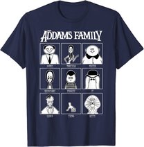 The Addams Family Yearbook T-Shirt