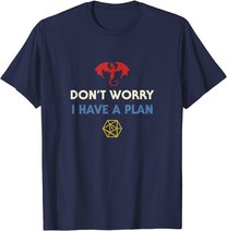 Funny RPG Dungeons Board Game D20 Dice Fumble Retro Dragon T-Shirt