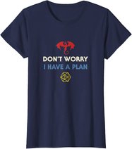 Funny RPG Dungeons Board Game D20 Dice Fumble Retro Dragon T-Shirt