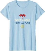 Funny RPG Dungeons Board Game D20 Dice Fumble Retro Dragon T-Shirt