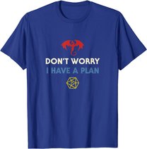 Funny RPG Dungeons Board Game D20 Dice Fumble Retro Dragon T-Shirt