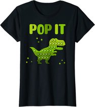 Pop It for toddler kids child - Pop It Dinosaur T-Rex T-Shirt