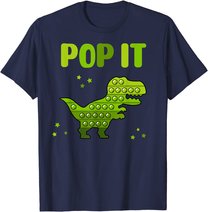Pop It for toddler kids child - Pop It Dinosaur T-Rex T-Shirt