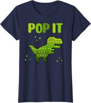 Pop It for toddler kids child - Pop It Dinosaur T-Rex T-Shirt