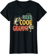 Retro Vintage Reel Cool Grammy Grandma For Mother's Day T-Shirt