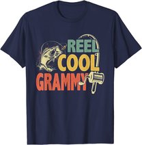 Retro Vintage Reel Cool Grammy Grandma For Mother's Day T-Shirt