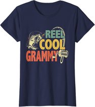 Retro Vintage Reel Cool Grammy Grandma For Mother's Day T-Shirt