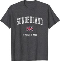 Sunderland England Vintage Athletic Sports Design T-Shirt