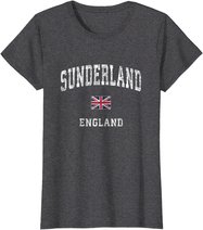 Sunderland England Vintage Athletic Sports Design T-Shirt