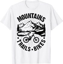 Mountain Biking Cycling Vintage Bicycle Bike Rider Cyclist T-Shirt