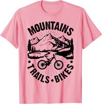 Mountain Biking Cycling Vintage Bicycle Bike Rider Cyclist T-Shirt