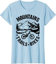 Mountain Biking Cycling Vintage Bicycle Bike Rider Cyclist T-Shirt