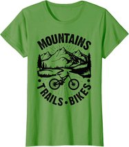 Mountain Biking Cycling Vintage Bicycle Bike Rider Cyclist T-Shirt