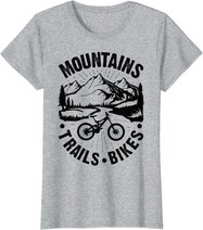 Mountain Biking Cycling Vintage Bicycle Bike Rider Cyclist T-Shirt